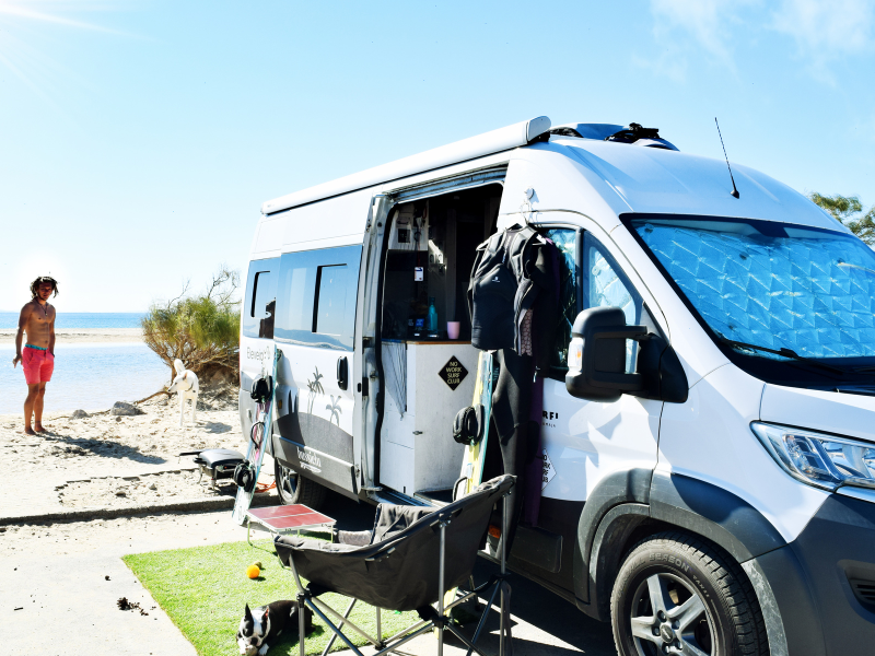 Campervan For Kitesurfers